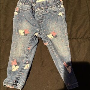 GAP Kids Blue Minnie Mouse Jeans